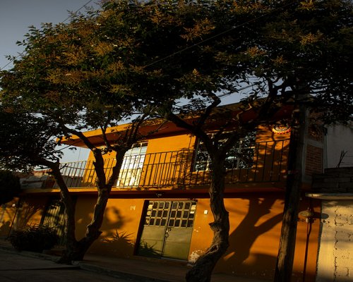 Calm evening atmosphere in a Mexican home